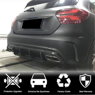 Achterbumper diffuser V1 (voor AMG-Line / A45 AMG HB) foto 2
