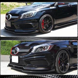 Voorbumper lip Lip V2 (voor AMG-Line / A45 AMG HB 2013-2015, carbon) foto 3
