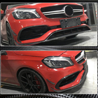 Mercedes A-Klasse W176 2012–2018 Carbon frontbumper lip (voor AMG-Line / A45 AMG HB 2016-2018, carbon) foto 3