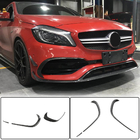 Mercedes A-Klasse W176 2012–2018 Carbon frontbumper lip (voor AMG-Line / A45 AMG HB 2016-2018, carbon) foto 6