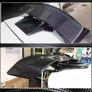 Spoiler V2 (voor HB, carbon) foto 3