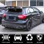 Mercedes A-Klasse W176 2012–2018 Achterbumperdiffuser V2 (voor AMG-Line / A45 AMG HB) foto 2