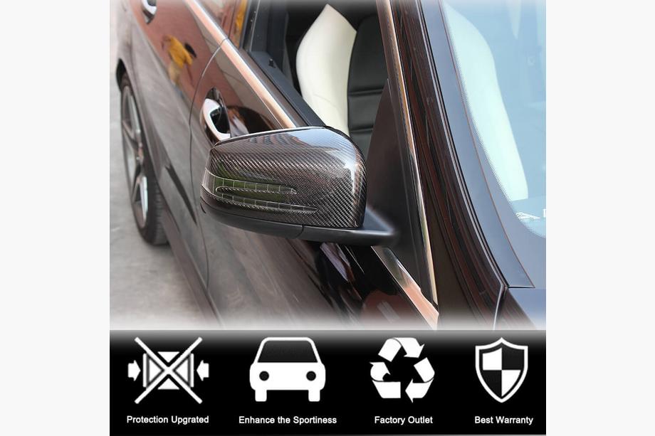 Mercedes A-Klasse W176 2012–2018 Spiegelkappen (carbon) Foto 3