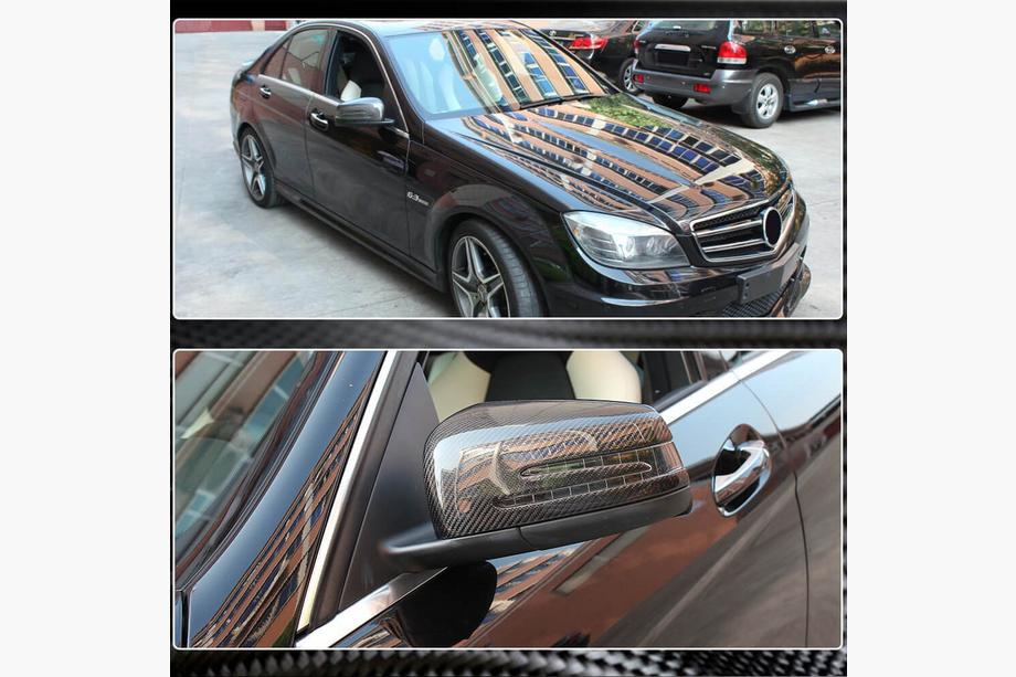 Mercedes A-Klasse W176 2012–2018 Spiegelkappen (carbon) Foto 4