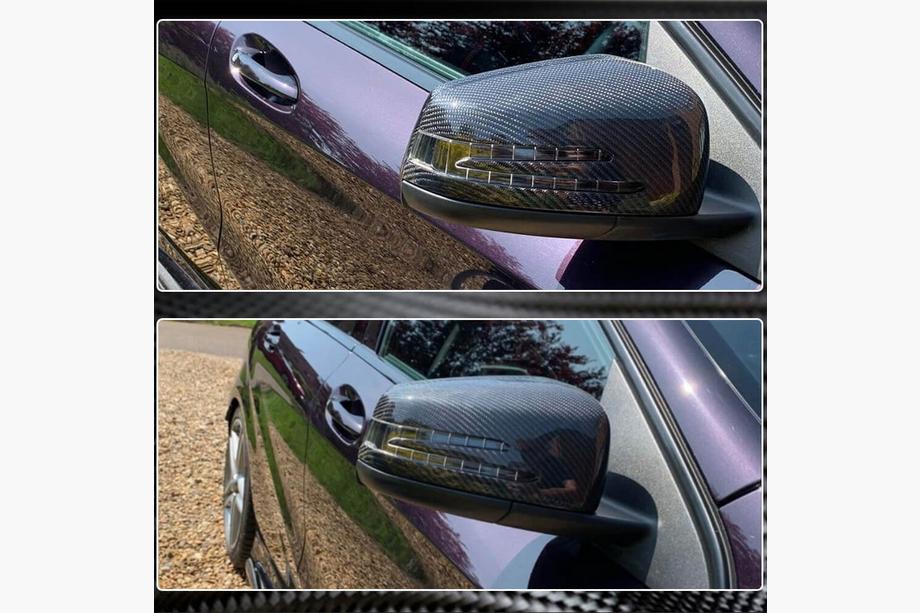 Mercedes A-Klasse W176 2012–2018 Spiegelkappen (carbon) Foto 5