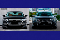 Audi A8 2018– Facelift-kit met koplampvervanging (voor S8 2025) foto 1