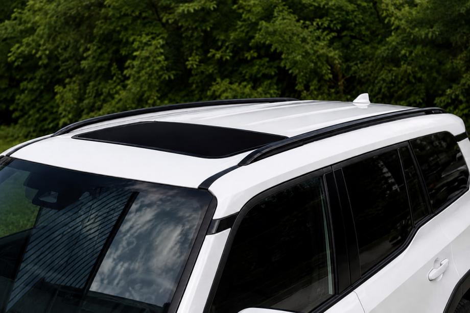 Toyota Land Cruiser Prado 250 2023– Geïntegreerde dakrails zwart OEM (aluminium) Image