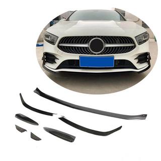 Frontlip voor voorbumper Lip V1 (voor AMG-Line SD 2018-2021, carbon) foto 1