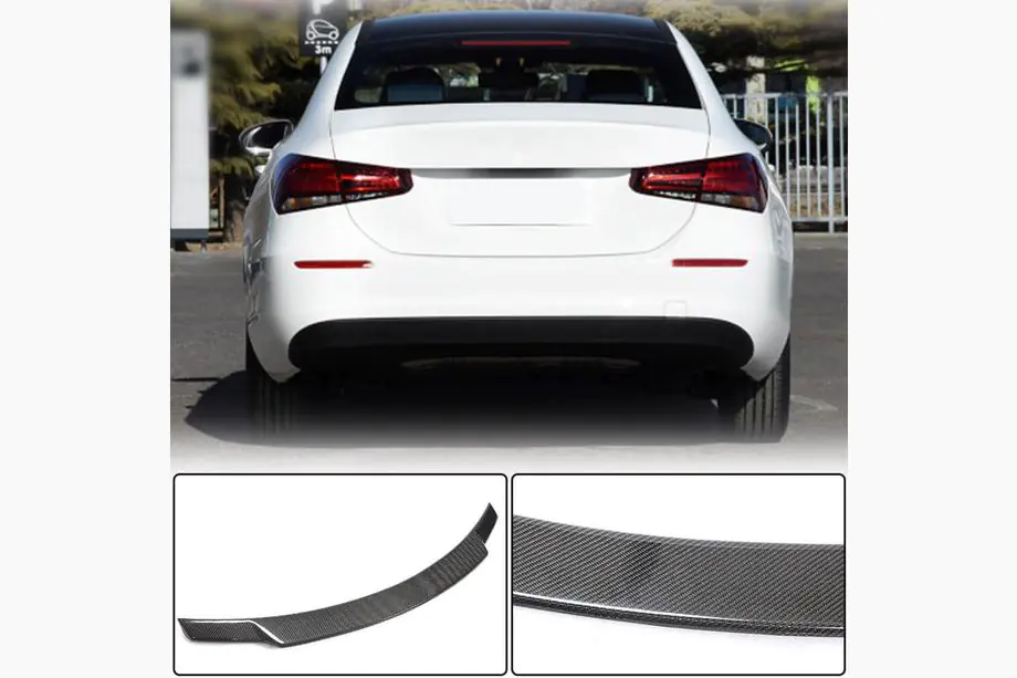 Mercedes A-Klasse W177 2018– Spoiler V3 (voor SD, carbon) Image
