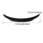 Mercedes A-Klasse W177 2018– Spoiler V4 (voor SD, carbon) foto 5