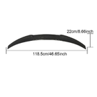 Mercedes A-Klasse W177 2018– Spoiler V5 (voor SD, carbon) foto 5