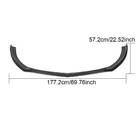 Mercedes A-Klasse W177 2018– Voorbumper lip cover Lip V2 (voor AMG-Line SD 2018-2021, carbon) foto 6