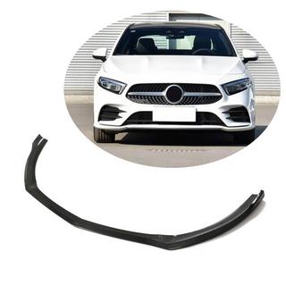Voorbumper lip cover Lip V2 (voor AMG-Line SD 2018-2021, carbon) foto 1