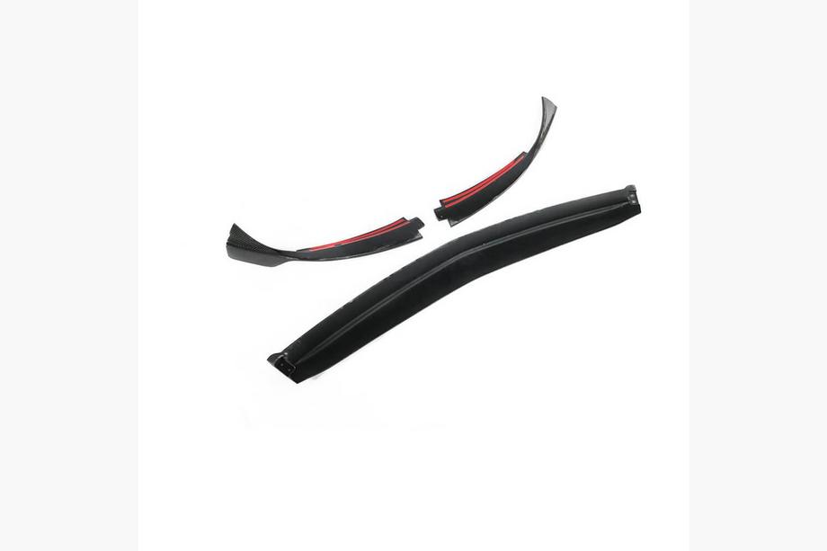 Mercedes A-Klasse W177 2018– Voorbumper lip Lip V3 (voor AMG-Line SD 2018-2021, carbon) Foto 4
