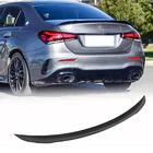 Mercedes A-Klasse W177 2018– V6 spoiler (voor SD, carbon) foto 1