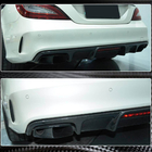 Mercedes CLS C218 2011–2018 Achterbumper diffuser (voor Base/CLS63 AMG 2015-2018, carbon) foto 3