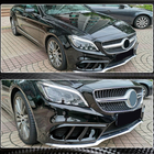 Mercedes CLS C218 2011–2018 Carbon voorbumperlippen (voor AMG-Line SD 2015-2018) foto 3