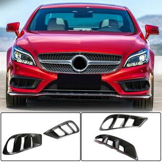 Carbon voorbumperlippen (voor AMG-Line SD 2015-2018) foto 1