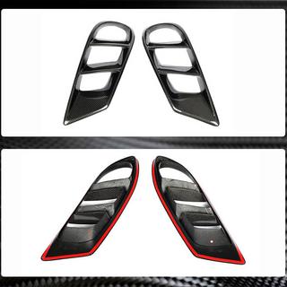 Carbon voorbumperlippen (voor AMG-Line SD 2015-2018) foto 4