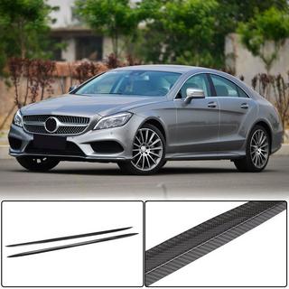 Sideskirts (voor AMG-Line / CLS63 AMG SD 2015-2018, carbon) Mercedes CLS C218 2011–2018 foto 1