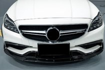 Mercedes CLS C218 2011–2018 Voorbumper lip spoiler Lip V2 (voor CLS63 AMG SD 2015-2018, carbon) foto 5