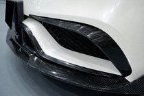 Mercedes CLS C218 2011–2018 Voorbumper lip spoiler Lip V2 (voor CLS63 AMG SD 2015-2018, carbon) foto 6