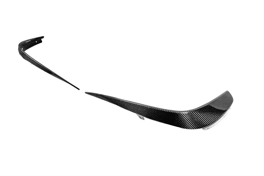 Mercedes CLS C218 2011–2018 Voorbumper lip (voor CLS63 AMG SD 2015-2018, carbon) Foto 11