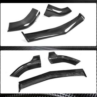 Voorbumper lip Lip V1 (voor CLS63 AMG SD 2011-2014, carbon) foto 4
