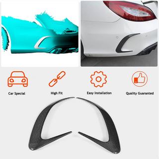 Achterbumper beschermstrips (voor Base / CLS63 AMG SD 2015-2018, carbon) foto 2