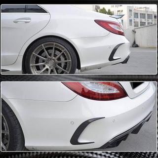 Achterbumper beschermstrips (voor Base / CLS63 AMG SD 2015-2018, carbon) foto 4
