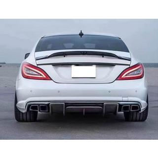 Achterbumper diffuser (voor AMG-Line/CLS63 AMG 2011-2014, carbon) foto 2