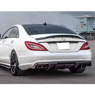 Achterbumper diffuser (voor AMG-Line/CLS63 AMG 2011-2014, carbon) foto 3