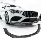 Mercedes CLA C118 2019– Voorbumper lipspoiler Lip (voor SD 2019-2022, carbon) foto 1