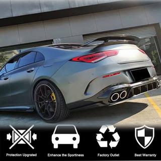 Achterbumper diffuser (voor AMG-Line SD 2019-2022, carbon) Mercedes CLA C118 2019– foto 3