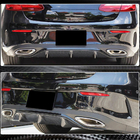 Mercedes E-Klasse Coupé C238 2016–2024 Achterbumper diffuser V2 (voor AMG-Line 2017-2019, carbon) foto 4