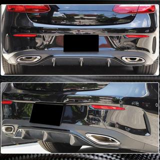 Achterbumper diffuser V2 (voor AMG-Line 2017-2019, carbon) foto 4
