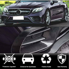 Mercedes E-Klasse Coupé C238 2016–2024 Voorbumper inserts (voor AMG-Line 2017-2019, carbon) foto 2