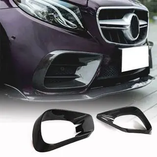 Voorbumper inserts (voor AMG-Line 2017-2019, carbon) foto 1
