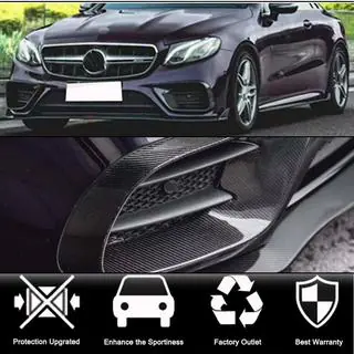 Voorbumper inserts (voor AMG-Line 2017-2019, carbon) foto 2