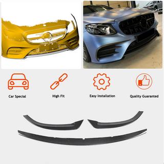Front bumper lip add-on Lip (voor AMG-Line 2017-2019, carbon) foto 2