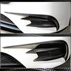 Mercedes E-Klasse Coupé C238 2016–2024 Carbon lijsten voor de voorbumper (voor AMG / AMG-Line 2017-2019) foto 4