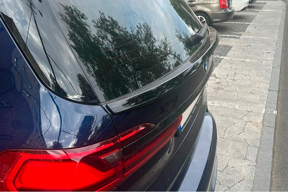BMW X7 G07 2019– Onderlipspoiler V1 (Hoogglans zwart) Foto 7