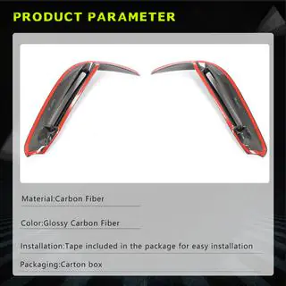 Mistlamp sierlijsten (voor V-Class 2014-2019, carbon) Mercedes Vito/V-klasse W447 2014– foto 4