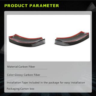 Voorbumper flaps Flap (voor V Class 2014-2019, carbon) foto 4