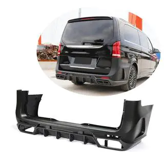 Achterbumper (2014-2019, carbon) foto 1
