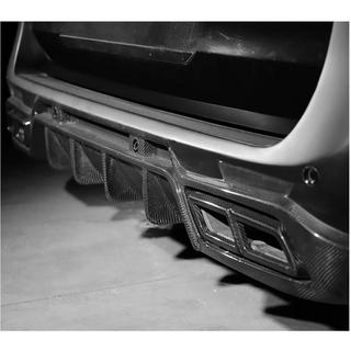 Achterbumper (2014-2019, carbon) foto 3
