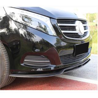 Voorbumper lip Lip (2014-2019, carbon) foto 4