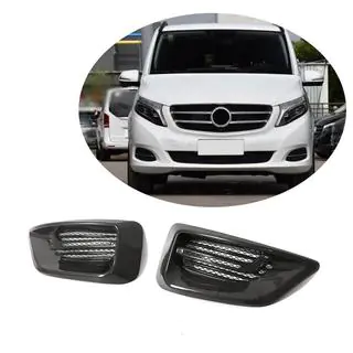 Mistlamp covers V2 (2014-2019, Carbon) Mercedes Vito/V-klasse W447 2014– foto 1