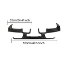 Mercedes Vito/V-klasse W447 2014– Achterbumper diffuser V3 (voor V-Class 2014-2019, carbon) foto 5