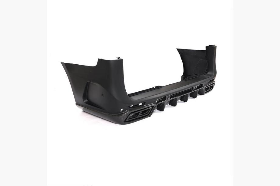 Mercedes Vito/V-klasse W447 2014– Achterbumperbekleding met diffuser (2014-2019, kunststof + carbon) Foto 2